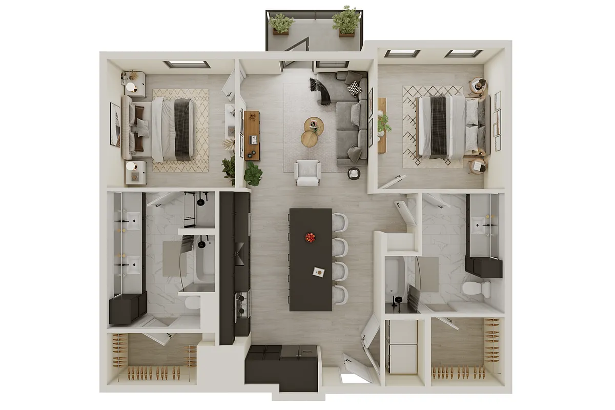 Floor plan Rivet