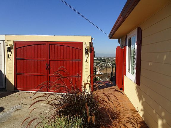 Left Side of House Garage