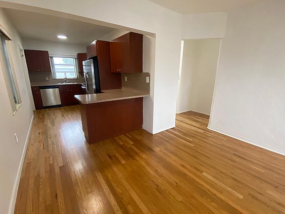 Living Room with View of Kitchen