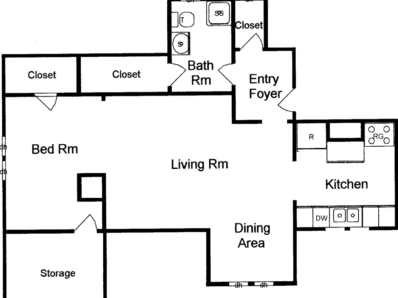1 bed, 725 sqft, $1,285 — Photo 2