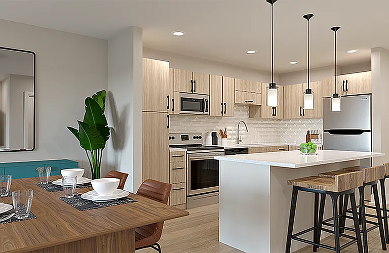 Open Modern Floorplan