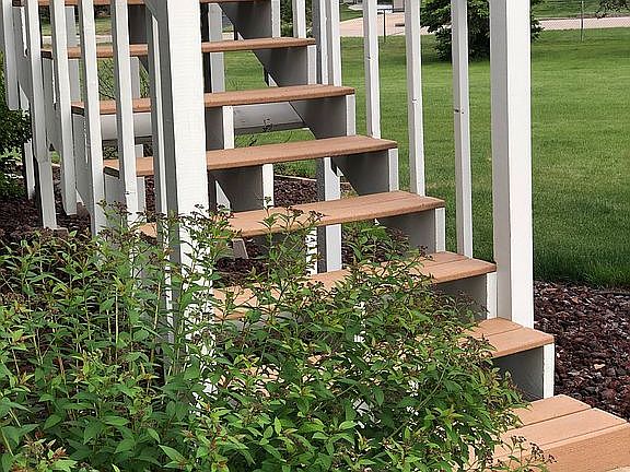Back Deck Stairs