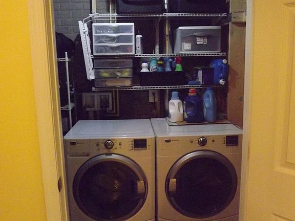 Washer and dryer-lower level