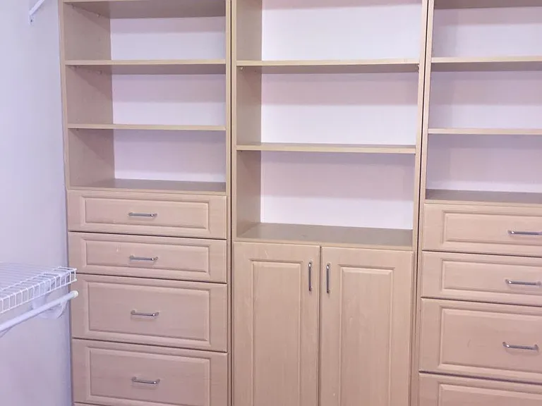 Walk in closet with Built-ins