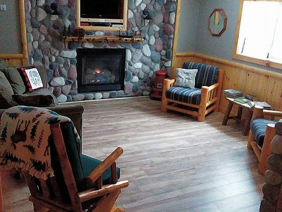  Living room,  new wood floors