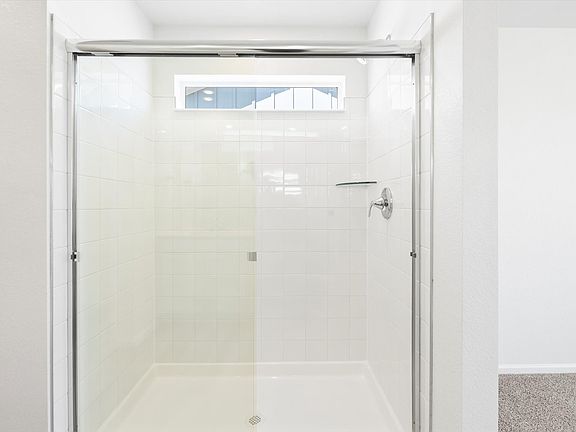 The Monarch floorplan image taken at a Meritage Homes community in Johnstown, CO.