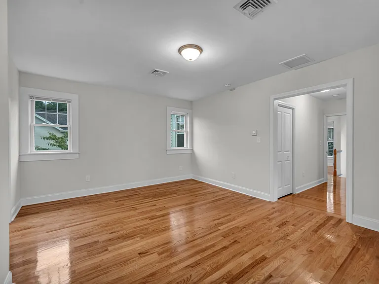 Spacious Primary bedroom with large walk in closet and full primary bath and entry room as well.