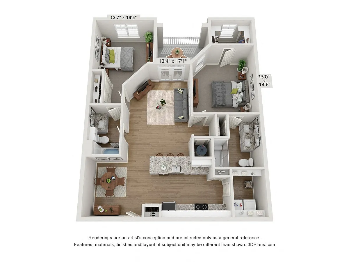 Floor plan Sunset