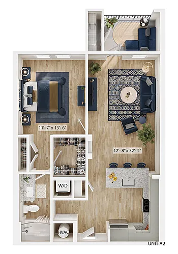 Floor plan A2