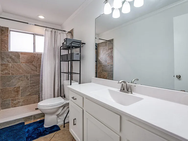 Bathroom with Stand in shower