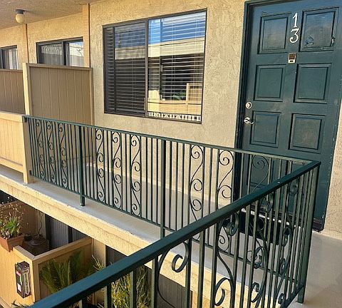 Apartment front door