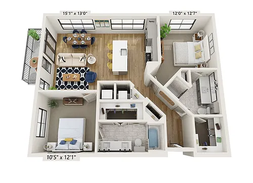 Floor plan B2