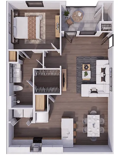 Floor plan TOWER - A1