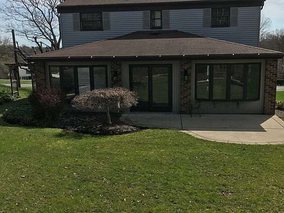 Rear of house