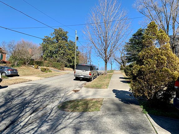 Roanoke City also has large blue recycling cans for your convenience! Pick up is out back in the alley. This is the view looking up the hill.