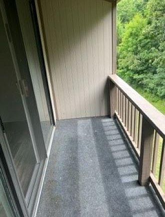 When you step out to deck, view to the left
