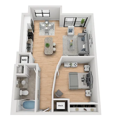 Floor plan A200