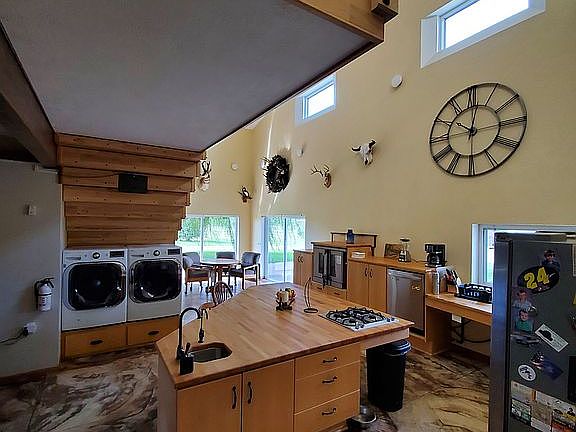 Kitchen looking southwest. 