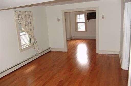living room, dining room in rear