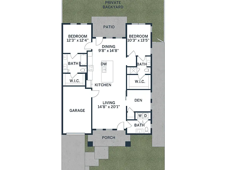 C4 | 2x2 | 1497 sq ft C4 | 2x2 | 1497 sq ft