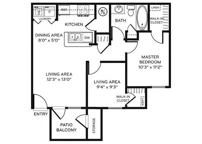 Floor plan B1