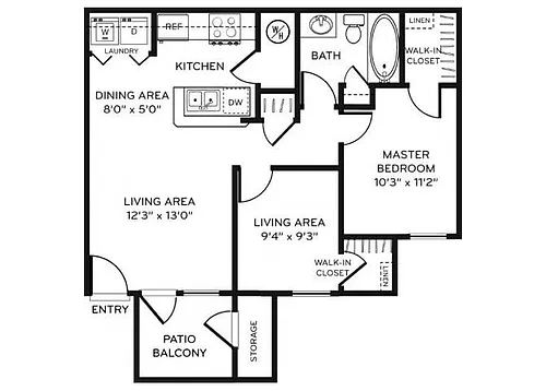 Floor plan B1