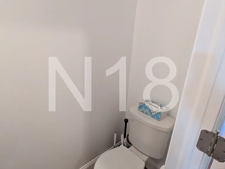Half bath on main floor