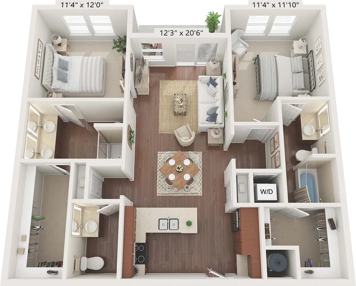 Floor plan Vail
