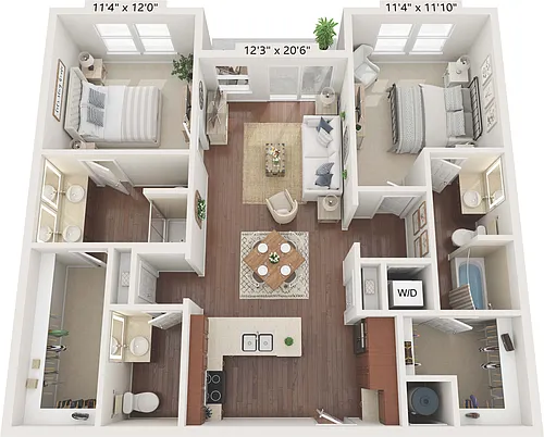 Floor plan Vail