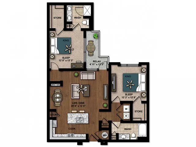 Floor plan Paceline