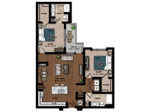 Floor plan Paceline