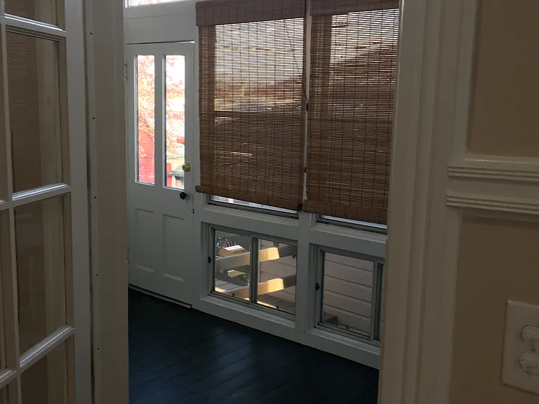 Rear sunroom off of kitchen