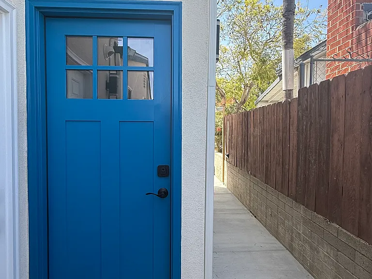 Separate entrance