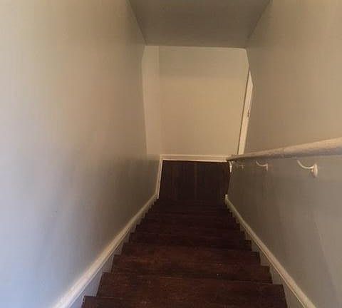 Hard wood stairs