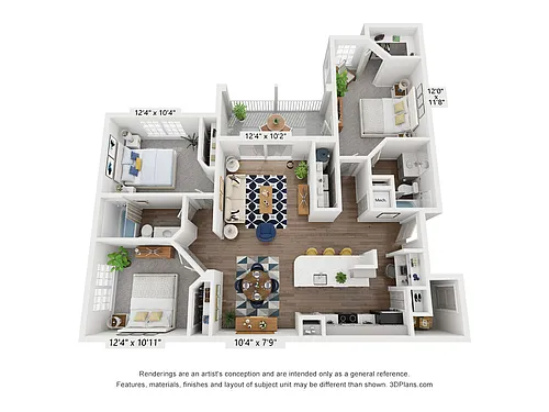 Floor plan C2R