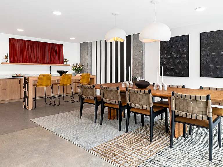 Resident Lounge Kitchen and Dining Area