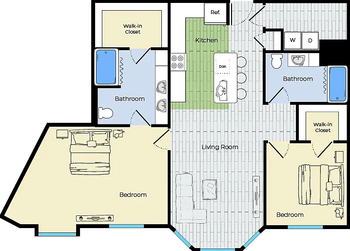 Woodmont Commons Apartments — Photo 40