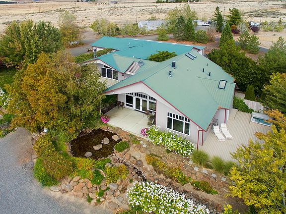 Aerial South Side of Home