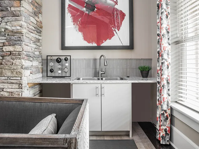 Community Clubhouse Kitchenette