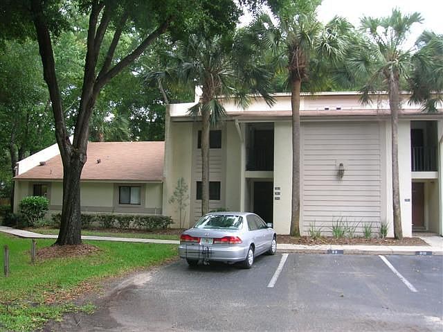 front of building