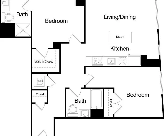 B23.1 floor plan Serenity