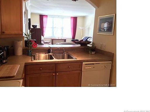 Kitchen with view into the ...