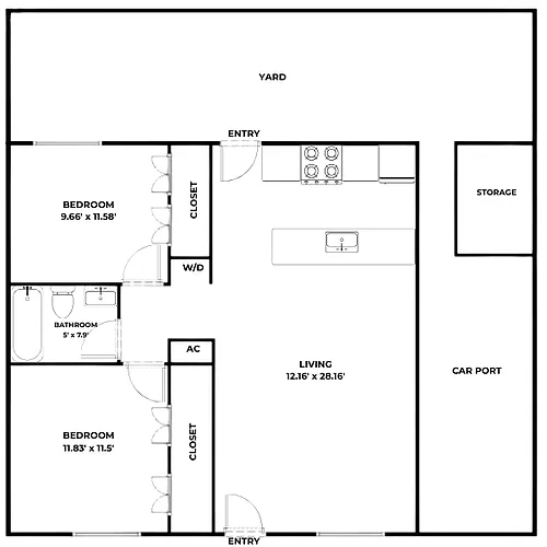 Floor plan B1