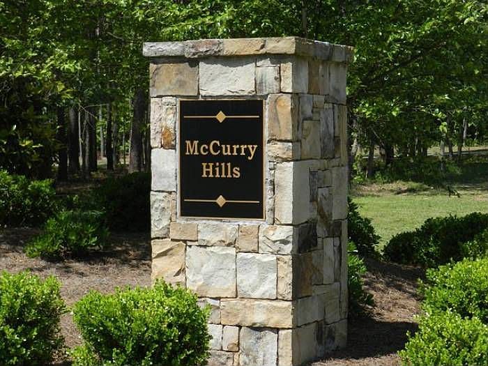 Entry into McCurry SubDiv