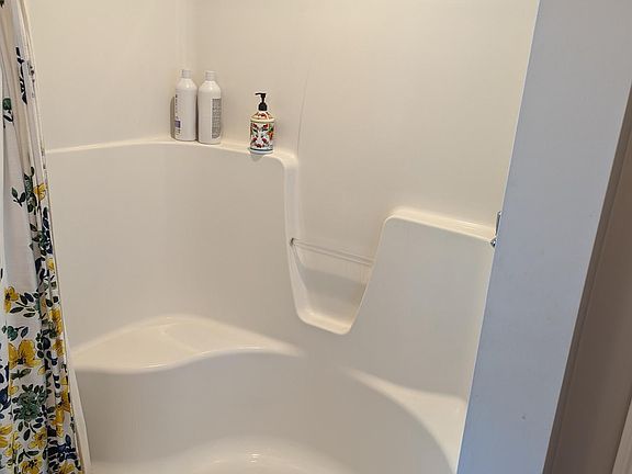 Walk-in shower in Master bathroom