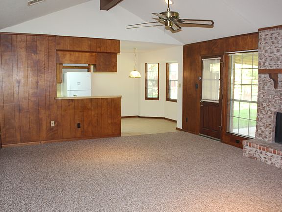 Family Room into Kitchen/Dining Area