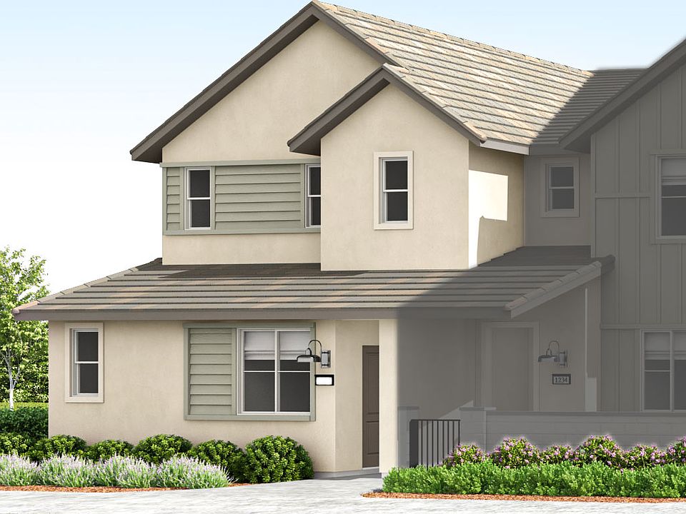 Transitional Farmhouse Rendering