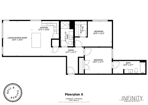 Floor plan X