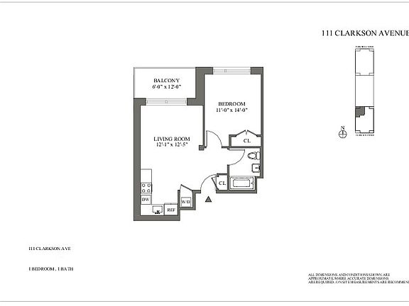 2nd image of 111 Clarkson Ave #3I