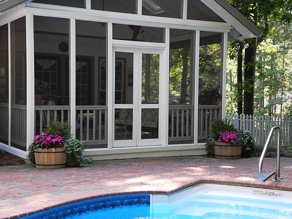 Screened porch